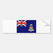 Cayman Islands Flag Bumper Sticker