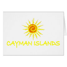 Cayman Islands Greeting Card