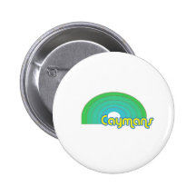 Cayman Islands Pinback Button