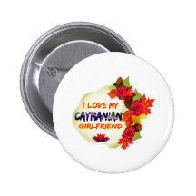 Caymanian Girlfriend designs Pins
