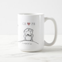 CB & PB COFFEE MUGS