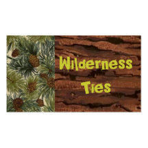 cc_bark_zoom, md_vbcpineivo_zoom, WildernessTies Business Card Template