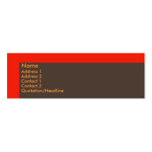 CC Profile Card Business Card Template