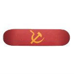 cccp ussr hammer and sickle skateboard deck