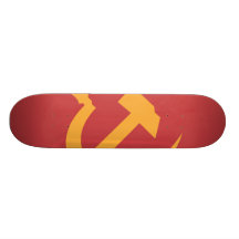 cccp ussr hammer and sickle skateboard decks