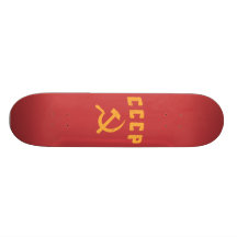 cccp vintage russian ussr hammer and sickle skateboard decks