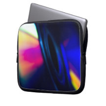 Cd Black Hole Case Laptop Sleeve