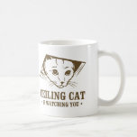Ceiling Cat is Watching You Coffee Mug