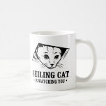Ceiling Cat is Watching You Mug