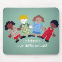 Celebrate Our Differences! Mousepad