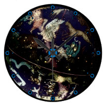 Celestial Globe Modern Wall Clock