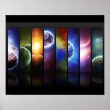Celestial Phases Poster