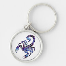 Celestial Scorpion Key Chain