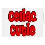 Celiac Cutie Greeting Cards