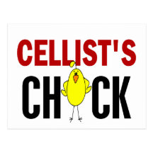 Cellist’s Chick Post Card