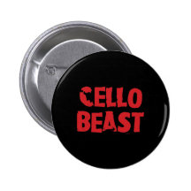 Cello Beast Button