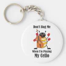 Cello Bug Key Chains
