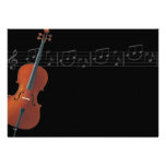 Cello - Music Invitation