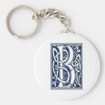 Celtic B Monogram Key Chain