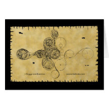 Celtic Card, Manuscript Design