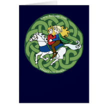 Celtic Card, Ossiean & Niev Knot