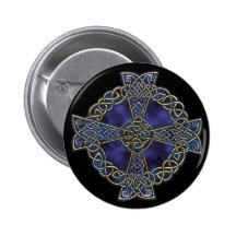 Celtic Cross Button