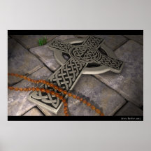Celtic Cross Print