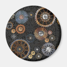 Celtic Gears Refrigerator Magnet