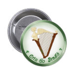 Celtic Harp Buttons