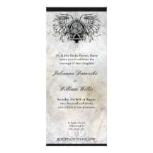 Celtic Knot Irish Urban Tattoo Wedding Invitation
