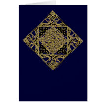 Celtic Knotwork Birds Card
