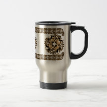 Celtic Knotwork Mugs, Cat Design #2
