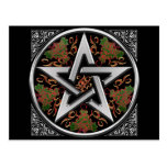 Celtic Pentagram Postcard