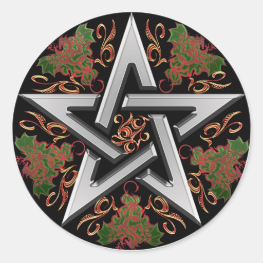 Celtic Pentagram Sticker