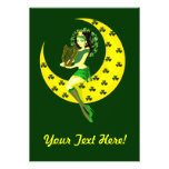 Celtic Princess In The Moon Invitations