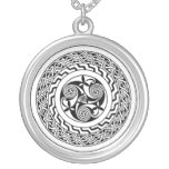 Celtic spiral necklaces