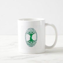 celtic tree of life coffee mug