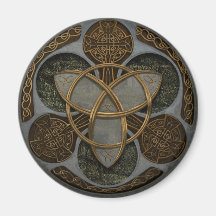 Celtic Trinity Shield Refrigerator Magnet