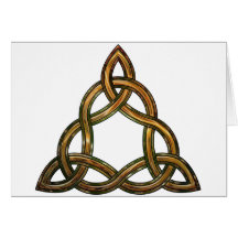 celtic triquetra greeting cards