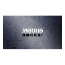 Cement Business Cards