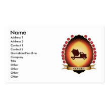 Cement Mandorla Business Card
