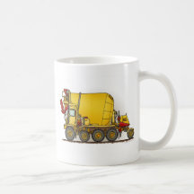 Cement Mixer Truck Coffee Mug