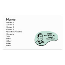 Cement Person Voice Business Card Template