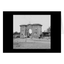 Cemetery Gatehouse at Gettysburg 1863 Greeting Card