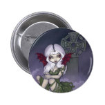 "Cemetery Mist" Button
