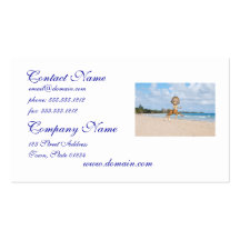 Centaur on Beach Business Cards