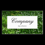 Center Label - Woodland Flowers business cards