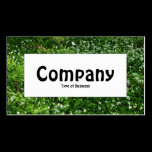 Center Label - Woodland Flowers business cards