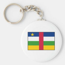 Central African Republic Flag Keychains