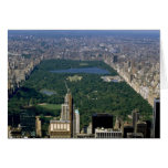 Central Park from the south, New York City, USA Greeting Card